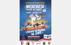 Mercredi equipe de France judo