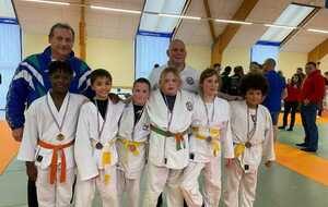 tournoi de judo à Trevou Treguignec.