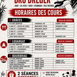 Horaires et lieux